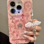 Foundation flash diamond cross iphone17 case