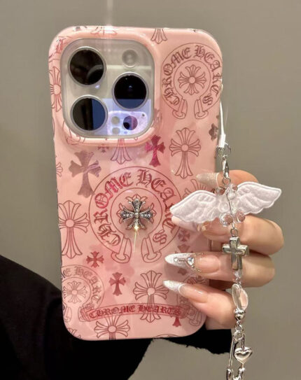 Foundation flash diamond cross iphone17 case