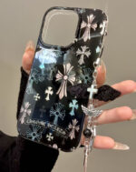 Foundation flash diamond cross iphone17 case - Image 6