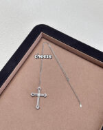 Sterling Silver Midsummer Cross Necklace - Image 4