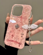 Foundation flash diamond cross iphone17 case - Image 5