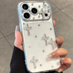 Calm Guard ultra-thin diamond pearl 17pro phone case