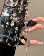 Foundation flash diamond cross iphone17 case - Image 3