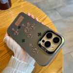 Quiet Shelter leopard cross Apple phone case